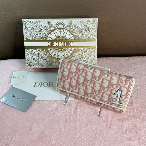 DIOR TROTTER LONG WALLET EUC - Picture 2 of 16